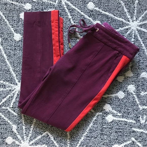 Anthropologie The Essential Slim Side Stripe Trousers EUC Size 0 - Picture 9 of 12